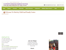 Tablet Screenshot of nativitychildcare.org